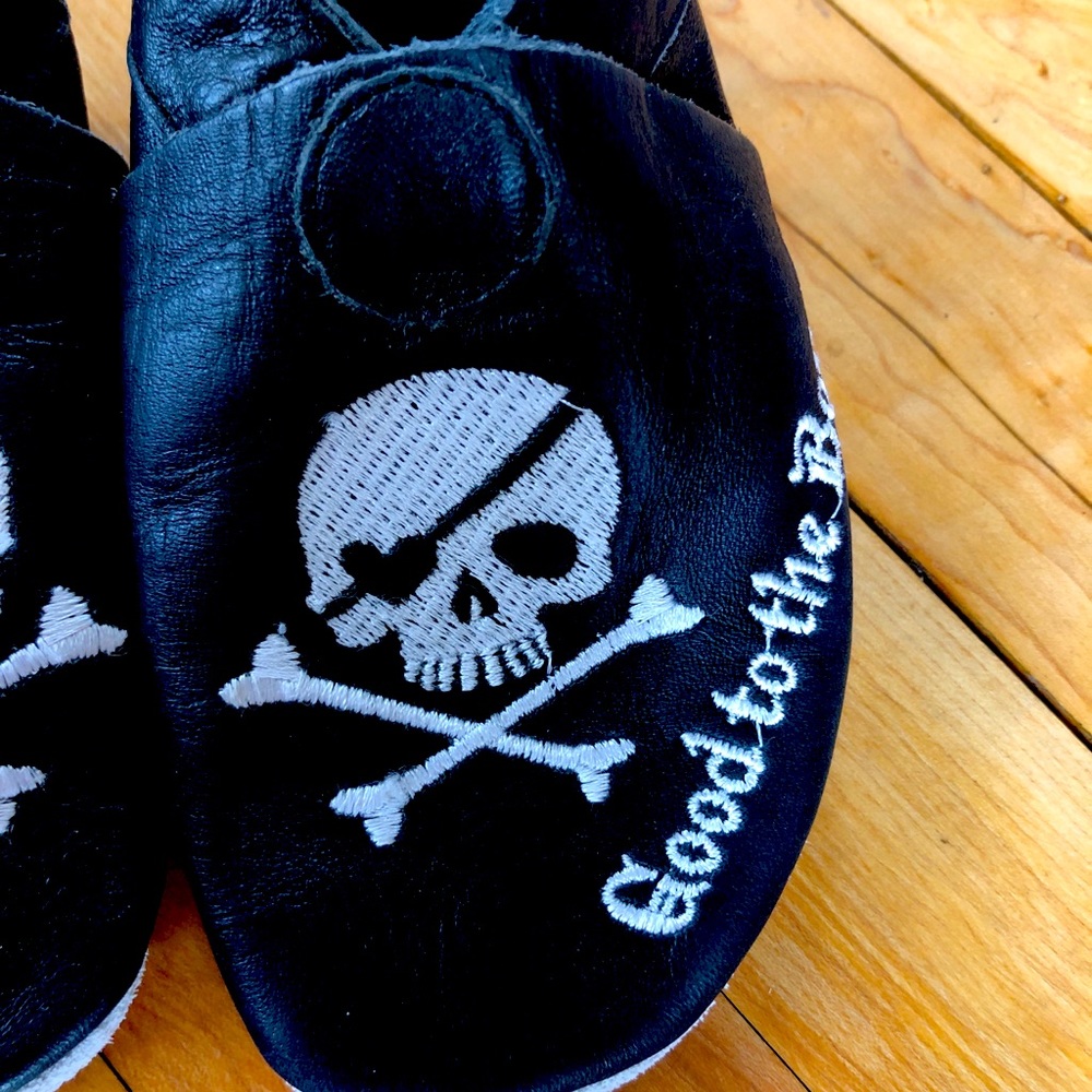 Good to the bone silly souls leather shoes size 6 to 12 months